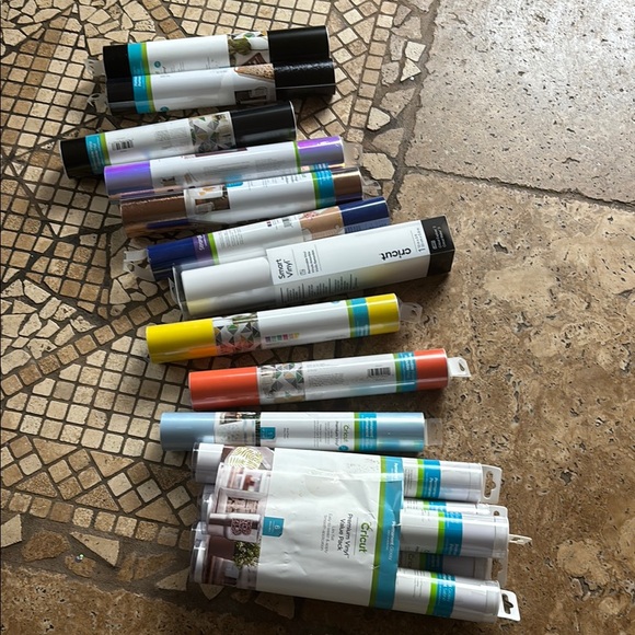 Cricut Vinyl Roll Set - Multi-Color